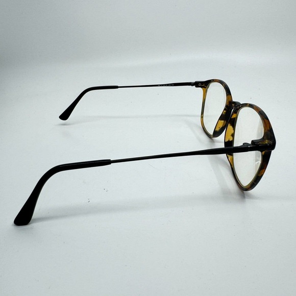 Andre Bouchard AB 17 54-18 Eyeglasses Frames Black Yellow Tortoise H9802 - Picture 4 of 7